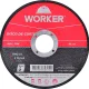 Disco de Corte em Aço Inoxidável 2 Telas 4.1/2" 7/8" Worker