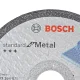Disco Abrasivo de Corte e Desbaste 4.1/2"x2,5mm Grão 30 Bosch