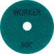 Disco de Lixa Diamantada com Velcro 4" G800 Verde Worker 