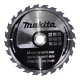 Disco de Serra Circular 10" 24 Dentes Madeira B-19392 Makita