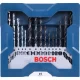 Jogo de Brocas para Perfurar Mini X-Line 15 Peças Bosch