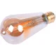 Lâmpada de LED Filamento Vintage Âmbar ST64 E27 4W Biv Liege
