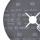 Lixa Disco de Fibra 7" Para Ferro G60 Expert for Metal Bosch