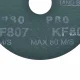 Lixa Disco Fibra Para Ferro 4.1/2" G80 Bumafer