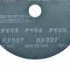 Lixa Disco Fibra Para Ferro 7.1/2" G100 Bumafer