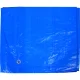 Lona Encerada de Polietileno 150 Micras 2m x 2m Azul Worker