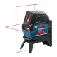 Nível a Laser 5/8" 15m Vermelho GLC 2-15 Bosch