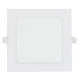Painel de LED Quadrado Embutir Branca 360lm 6W Biv Liege