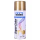 Tinta Spray Super Color para Uso Geral Dourado 350ml Tekbond