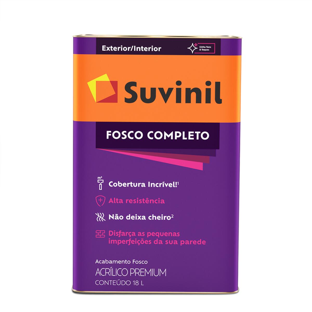 Tinta Acrílica Fosco Completo Gelo 18L Suvinil