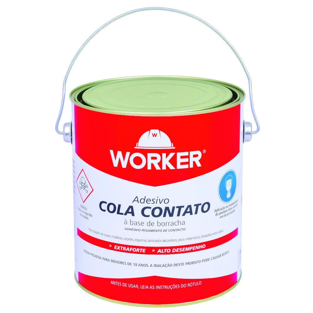 Cola de Contato À Base de Borracha 750G Worker