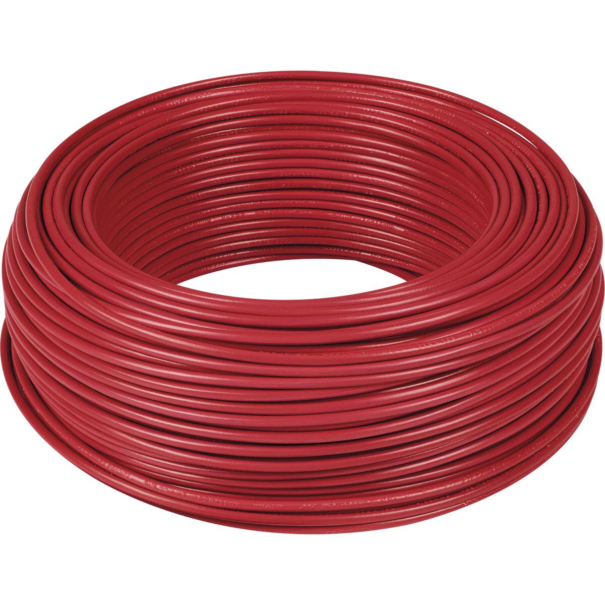 Cabo Flexível 4Mm Vermelho 450/750V 15M Cobrecom