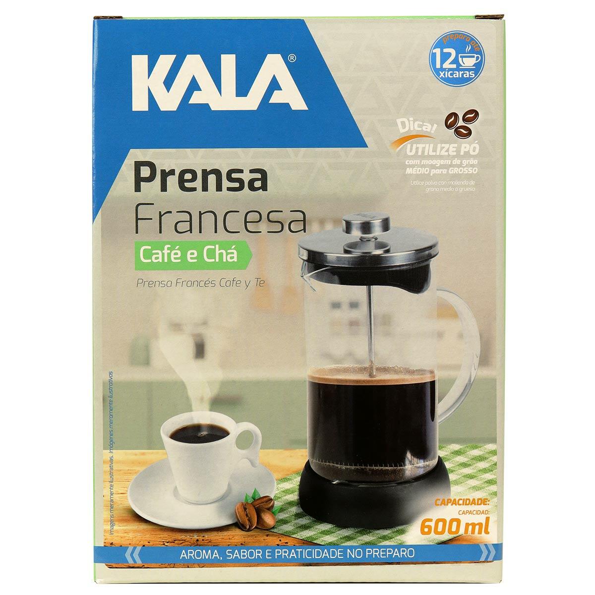 Cafeteira Modelo Prensa Francesa 600Ml Kala
