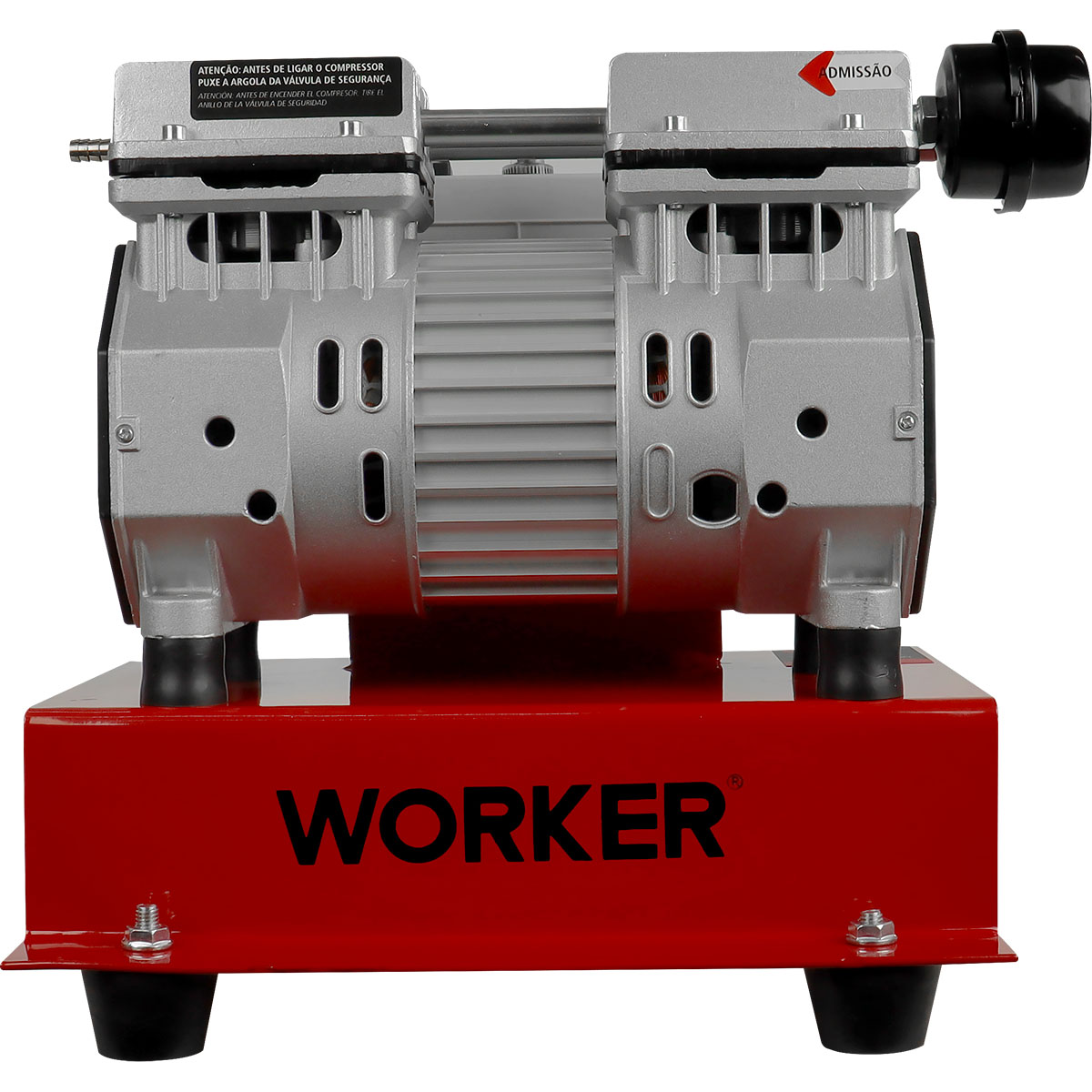 Compressor de Ar Direto 1/4Npt 1650/min 750W 127V Worker