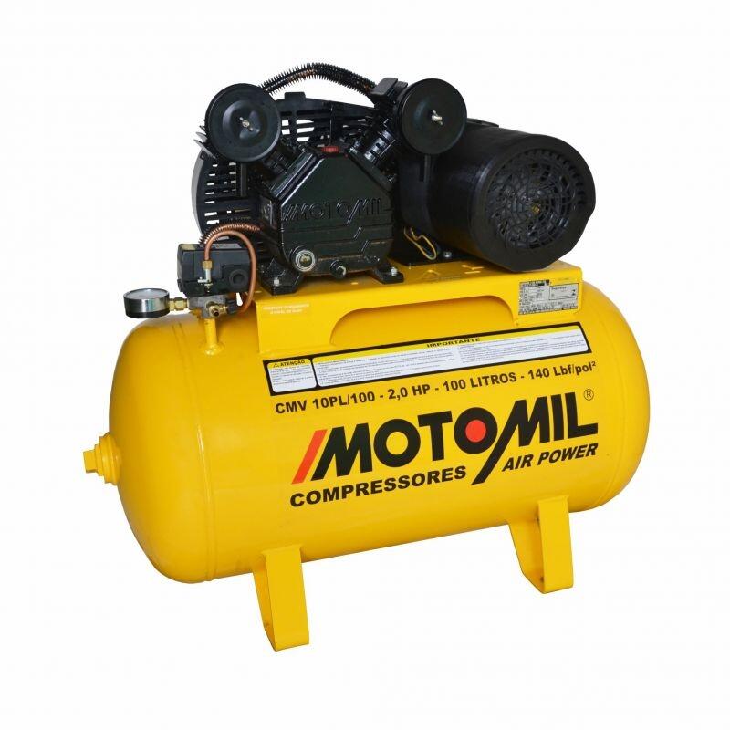 Compressor Profissional Leve Cmv-10Pl/100A 220V Motomil