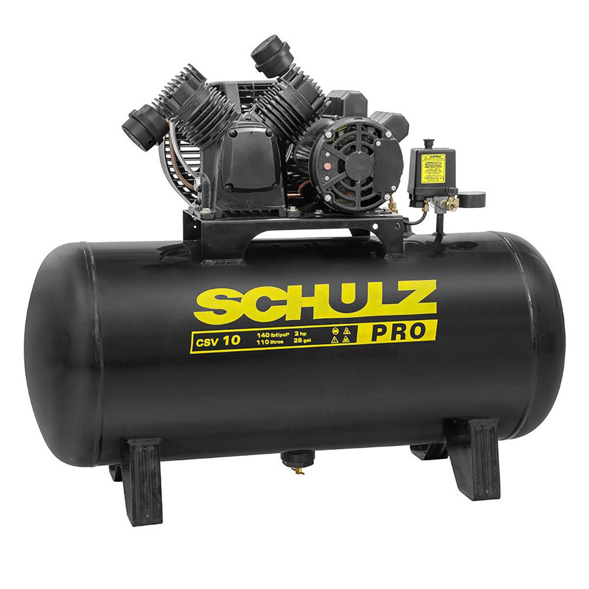 Compressor Pro Csv 10/110 110L 2Hp Mono 220V Schulz