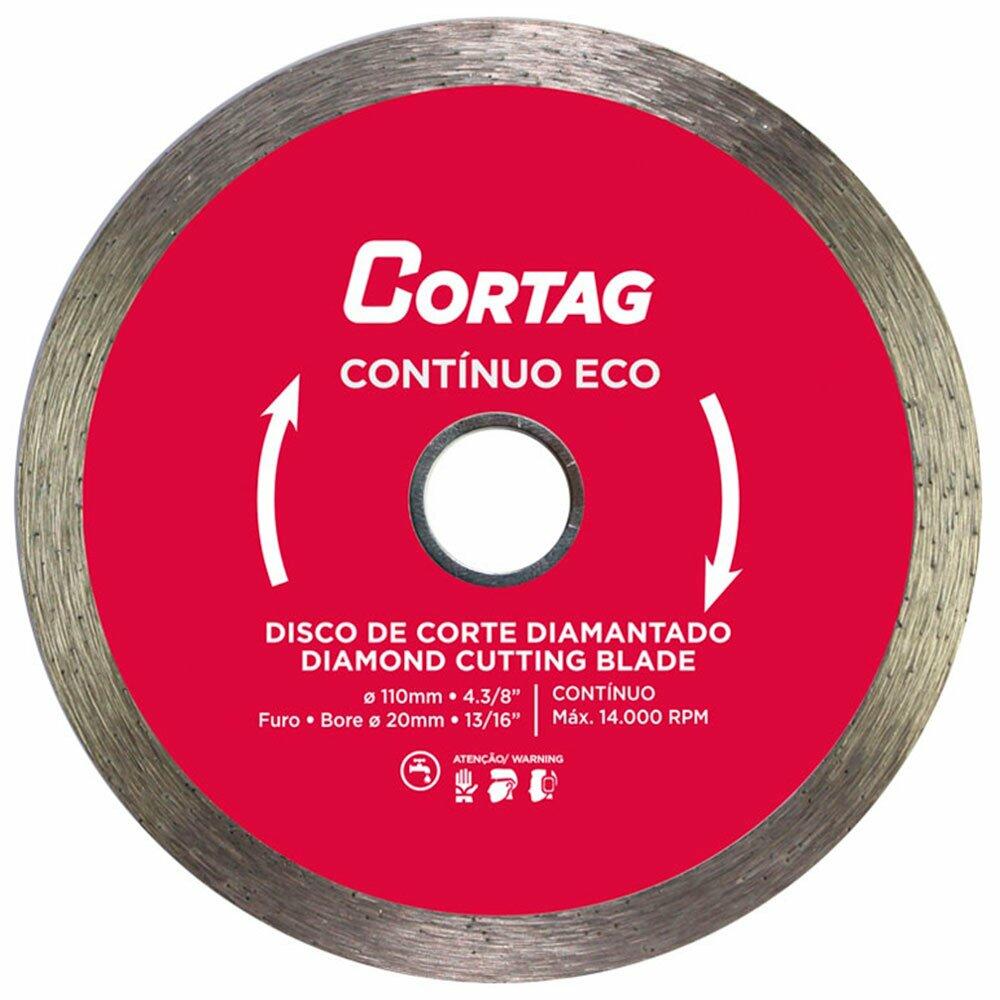 Disco Diamantado Continuo Eco Cortag