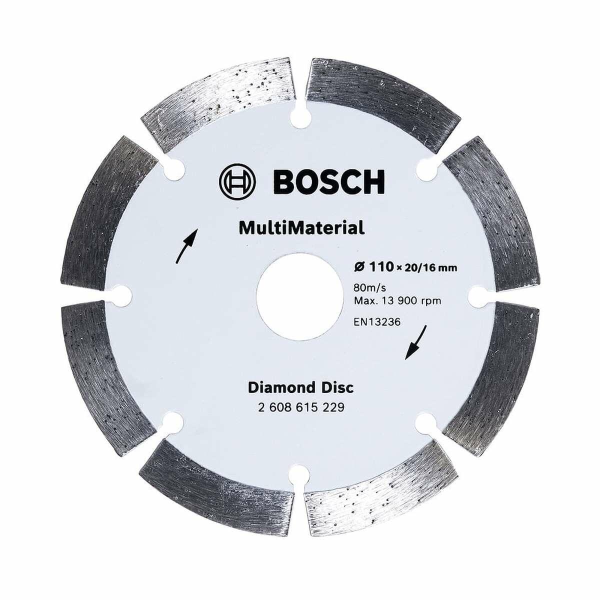 Disco Diamantado Segmentado 110Mm Bosch