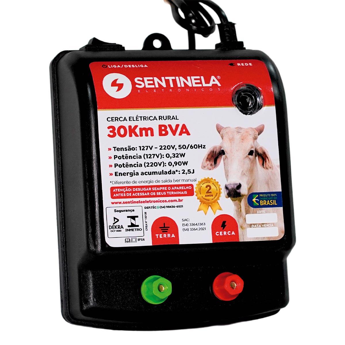 Eletrificador de Cerca Bivolt Automático 8700V Sentinela