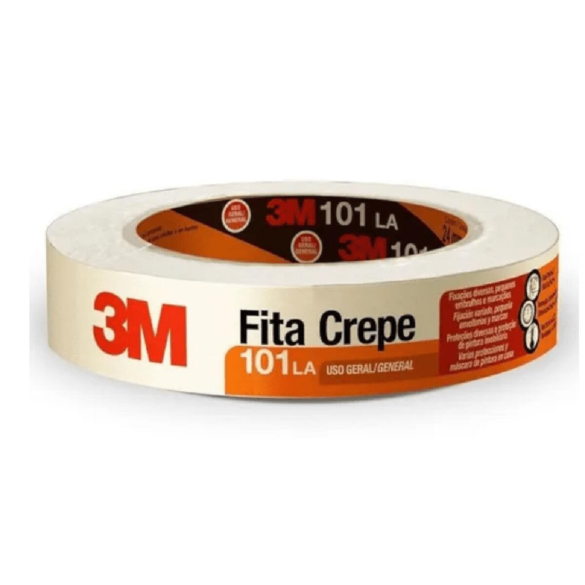 Fita Crepe 18Mmx50M 101La 3M