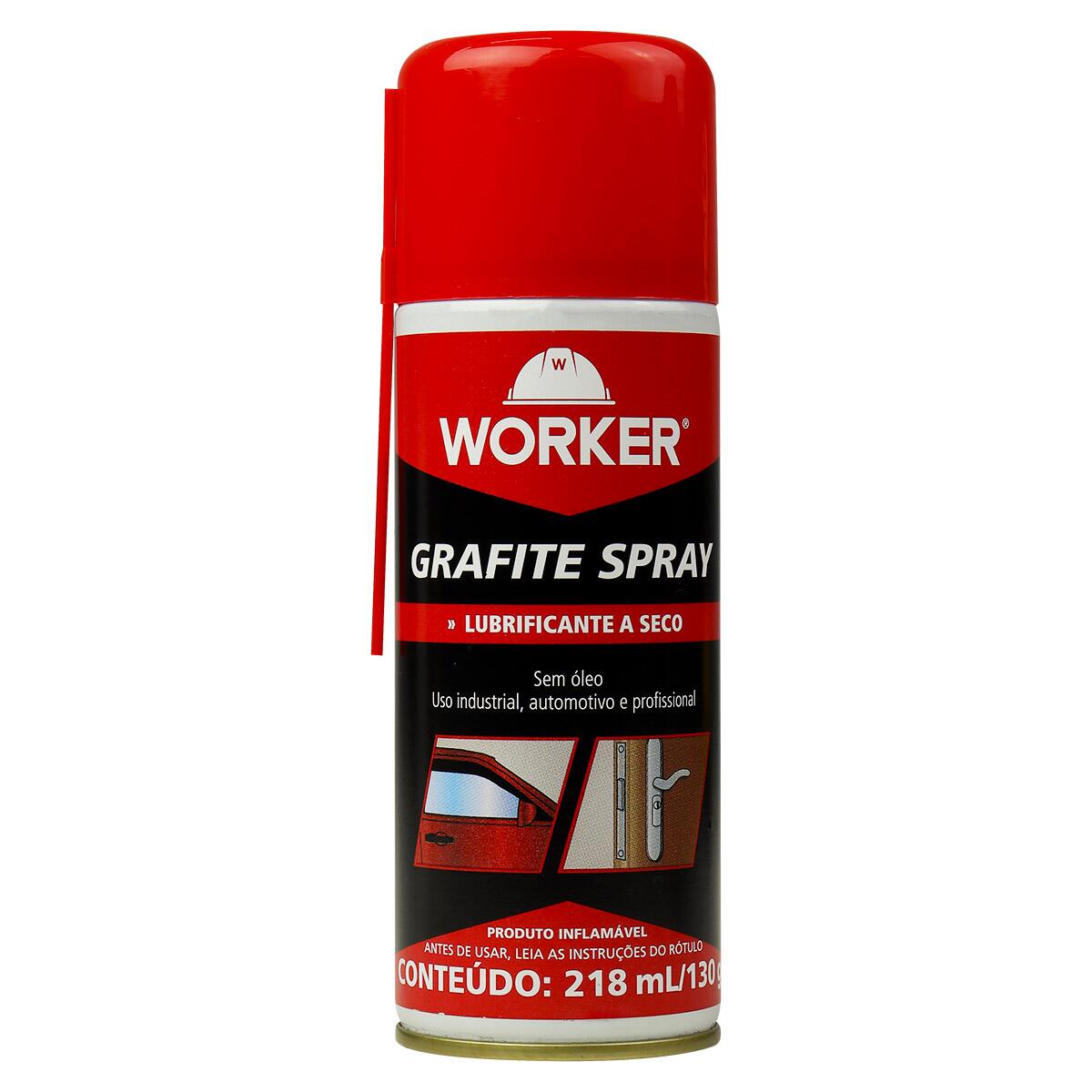 Grafite Spray Aerosol 218Ml/130G 47597 Worker