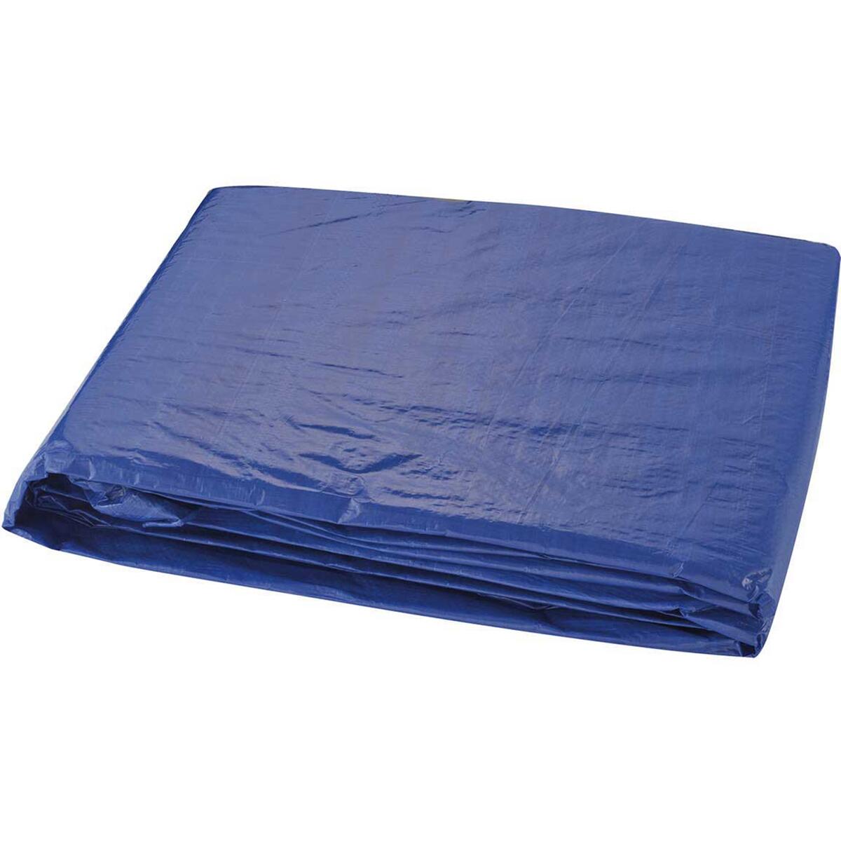 Lona Encerada de Polietileno 200 Micras 12M X 10M Azul Worker