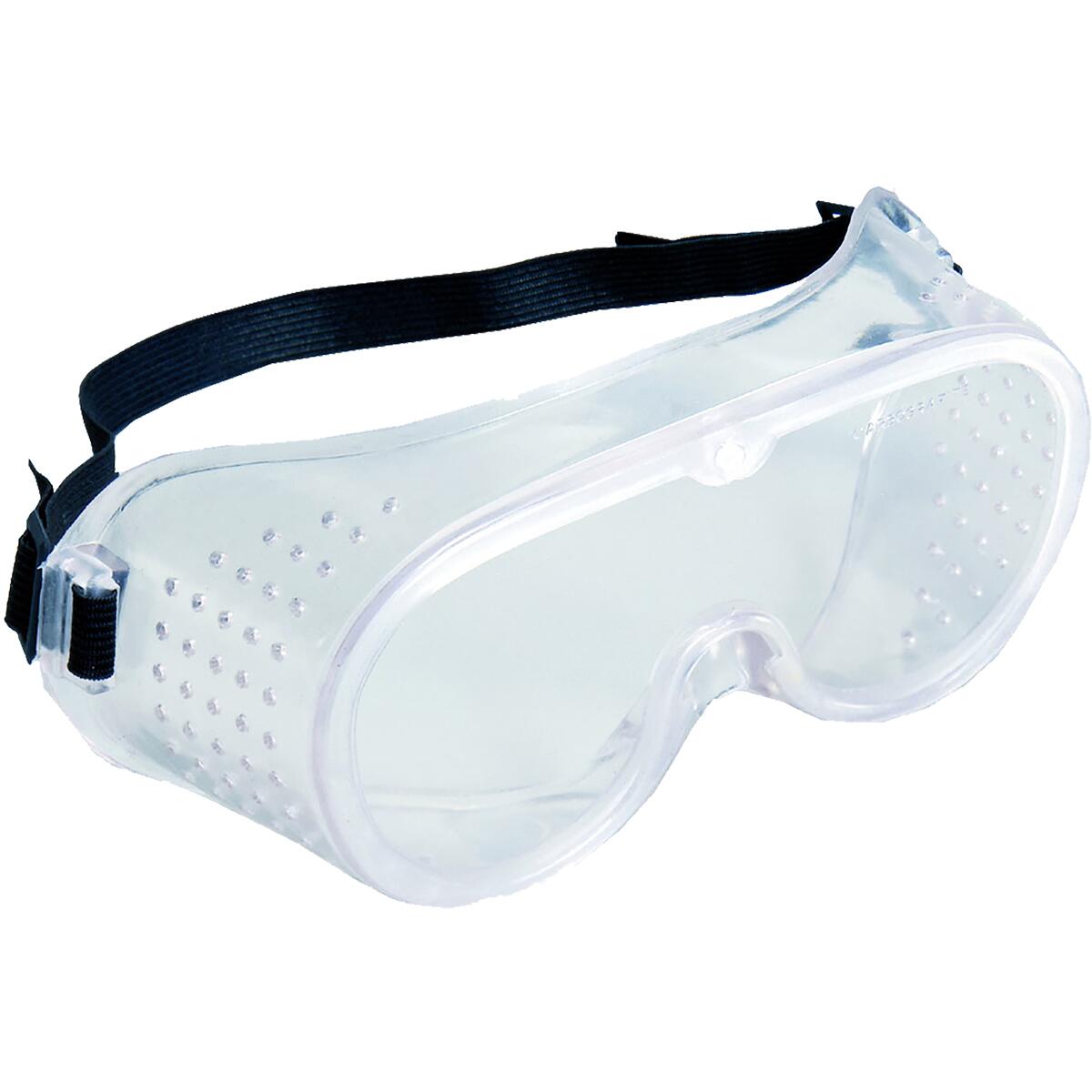 Óculos de Proteção com Visão Ampla Perfurado Incolor Carbografite