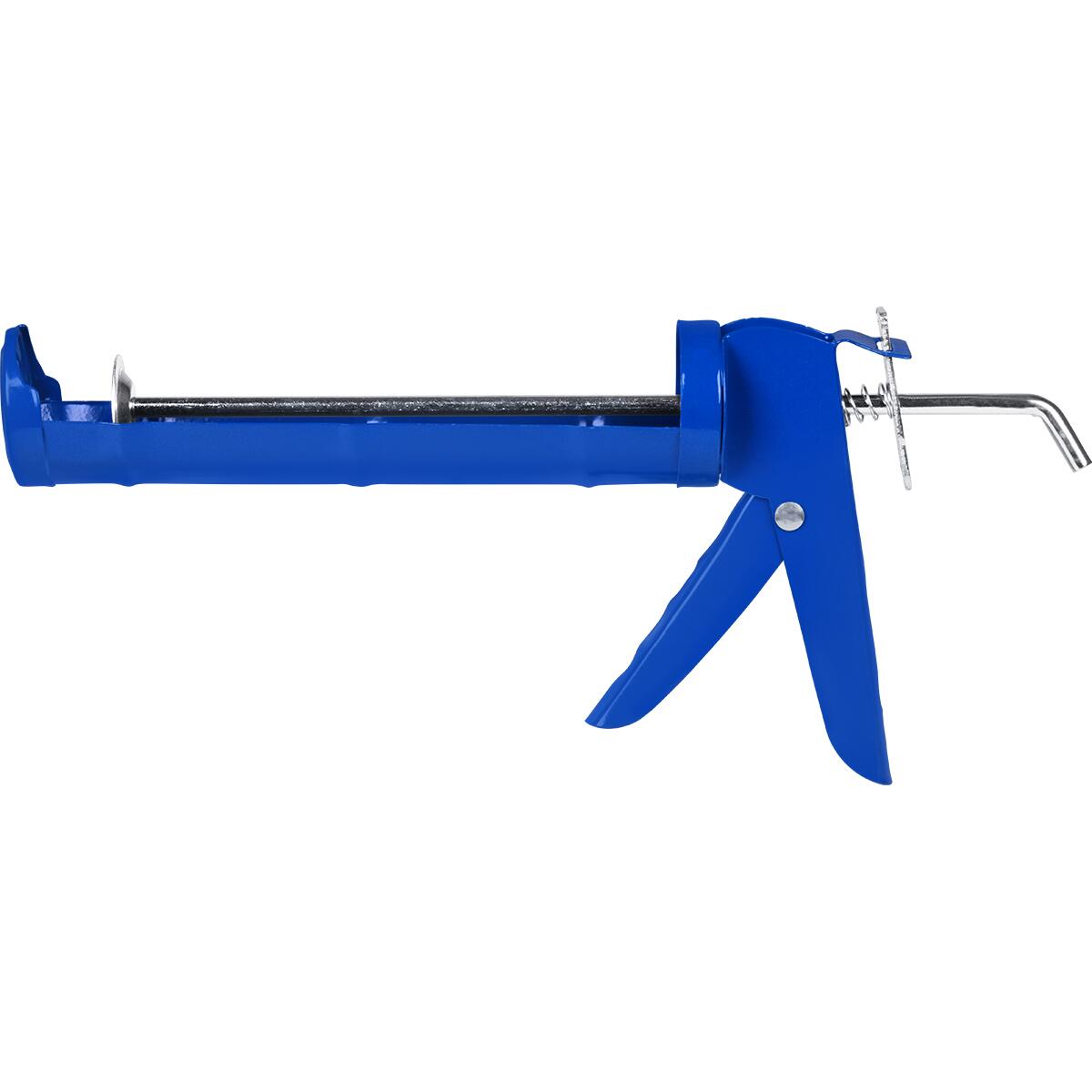 Pistola Aplicadora de Silicone Azul Metálica 9