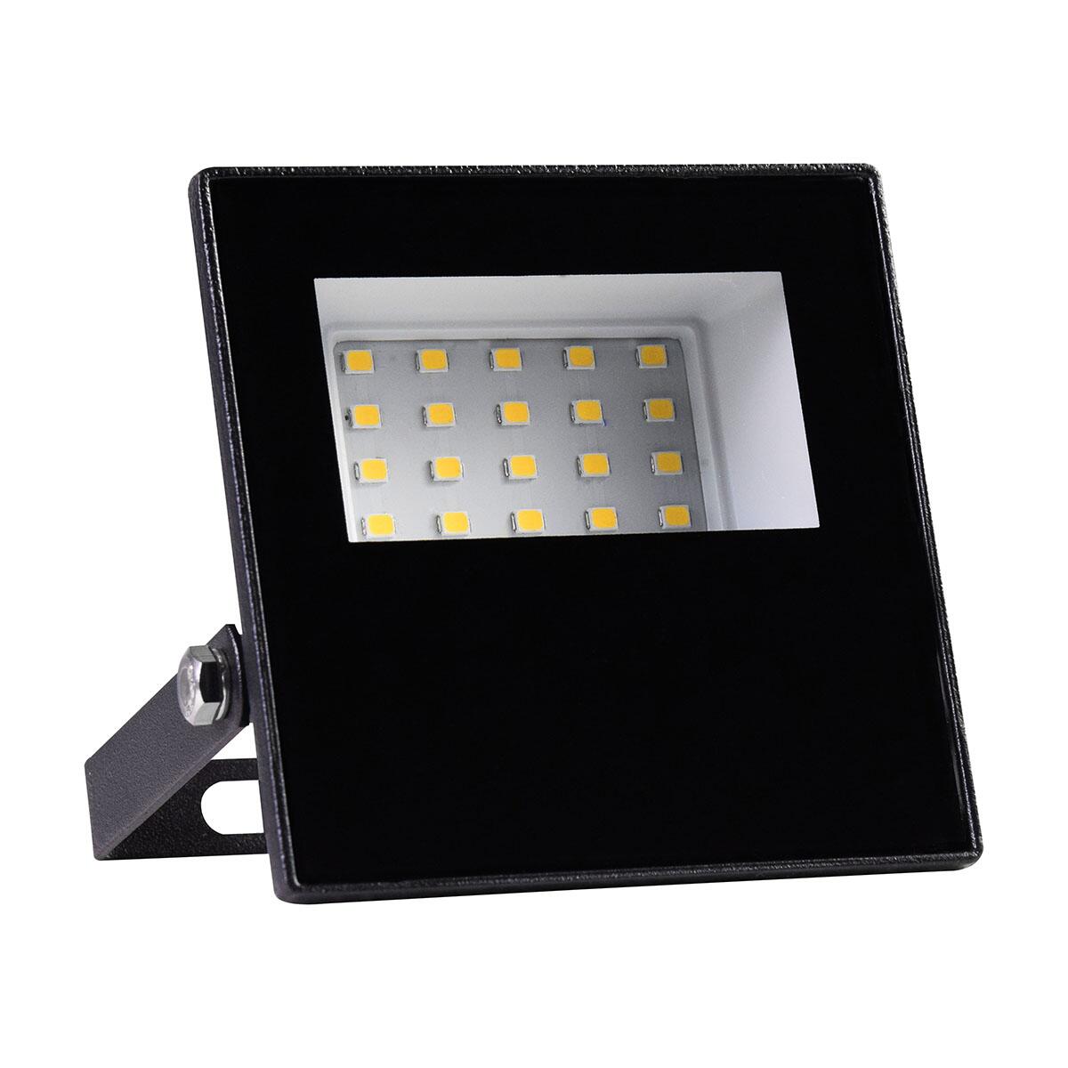 Refletor de Led Preto 1600Lm 20W Biv Liege