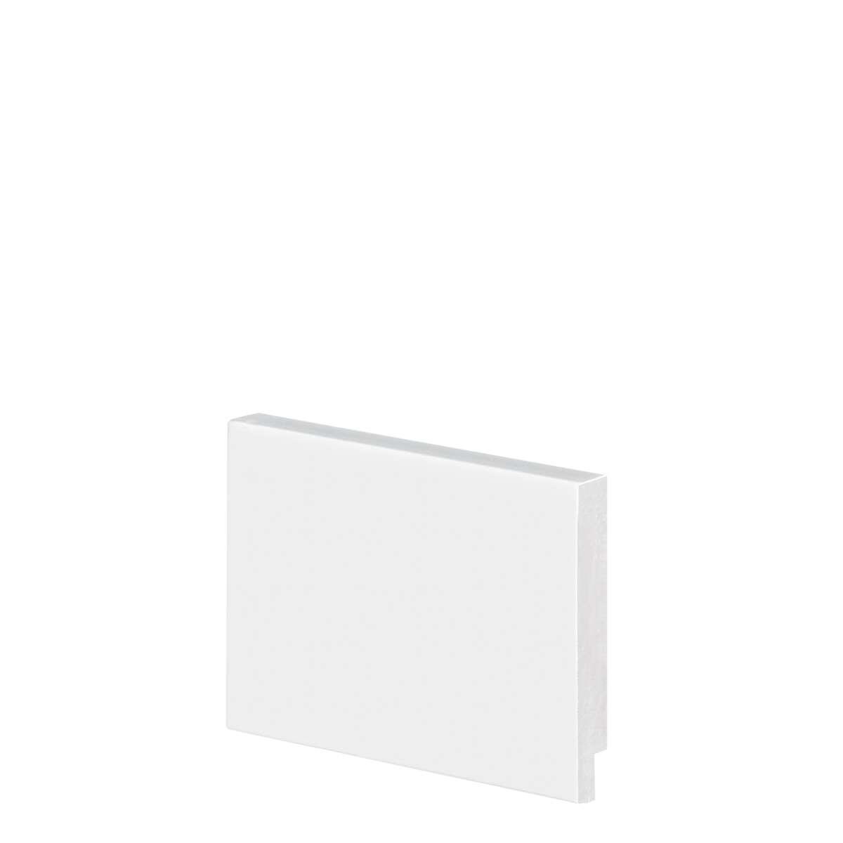 Rodape Liso 2,40M 70X13Mm Branco Arquitech