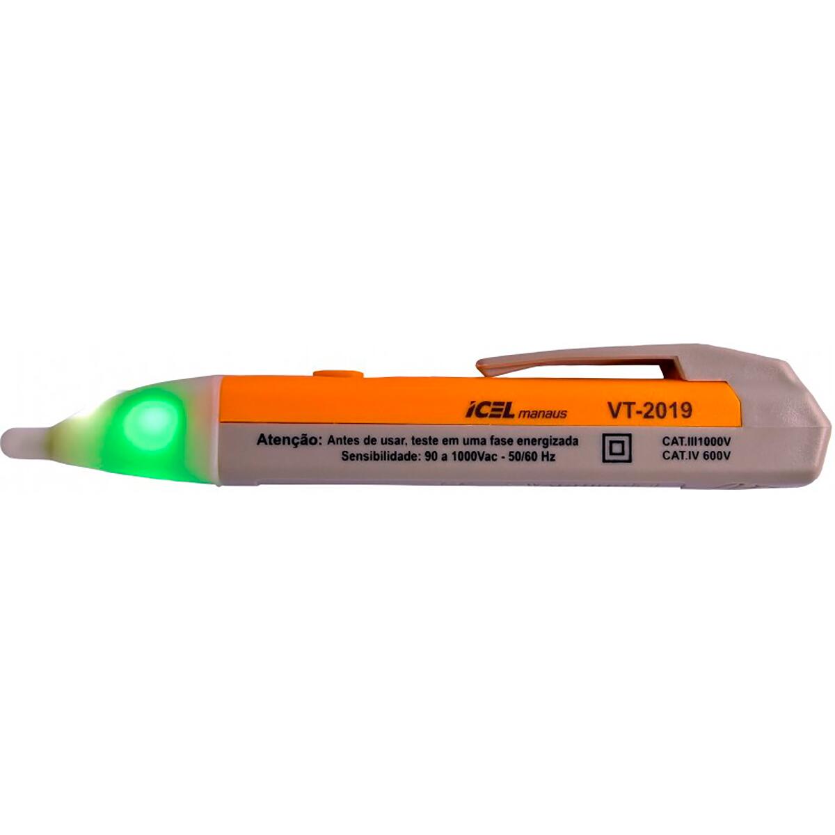 Teste de Voltagem Caneta 90-1000Vca 1,5V Vt-2019 Solden