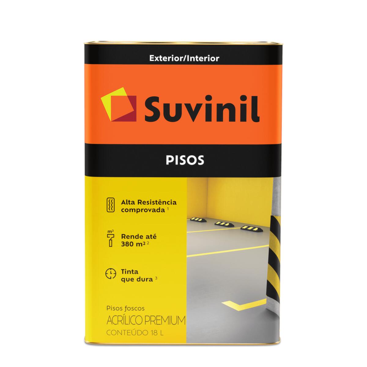 Tinta para Piso Branco 18L Suvinil