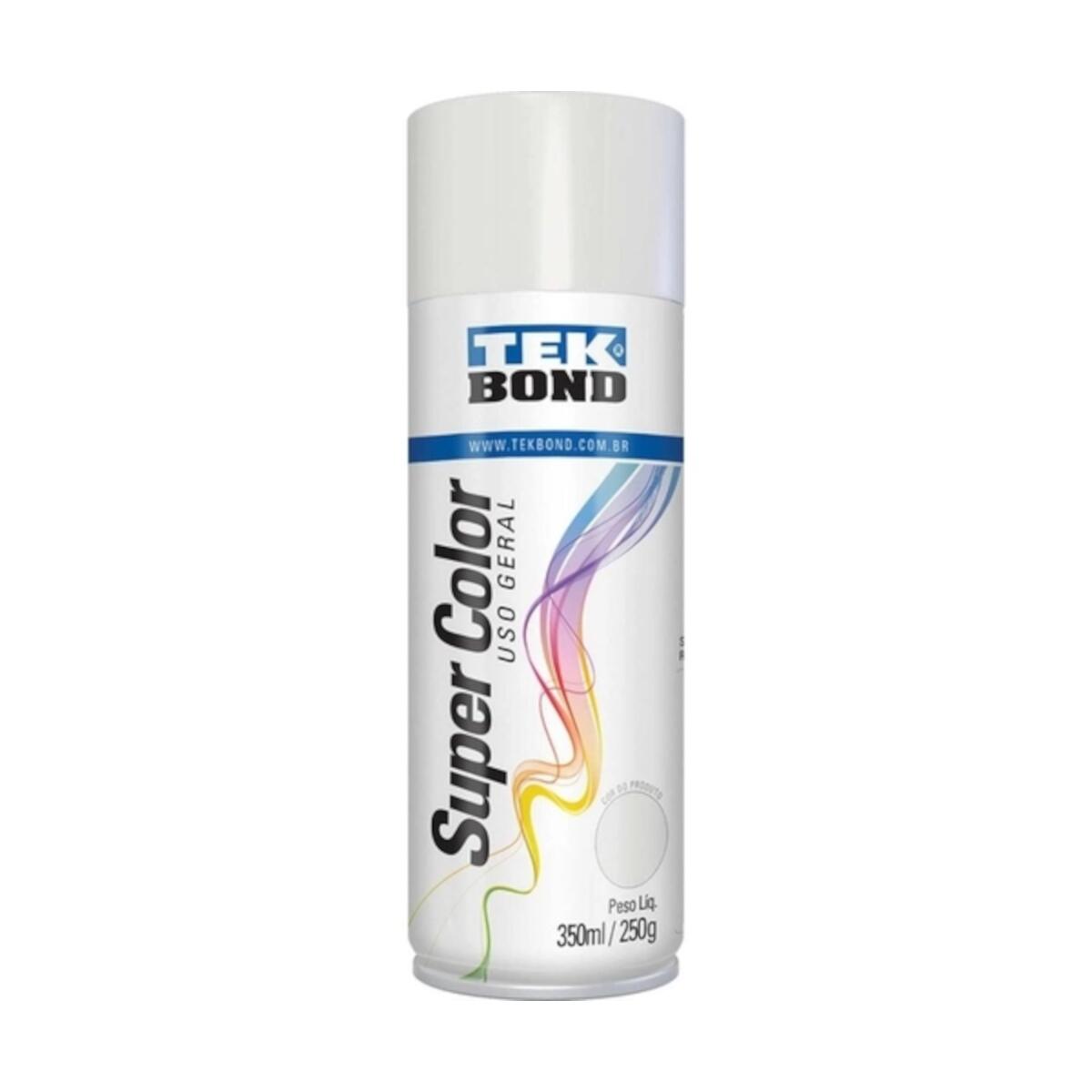 Tinta Spray Uso Geral Gelo 350Ml Tekbond